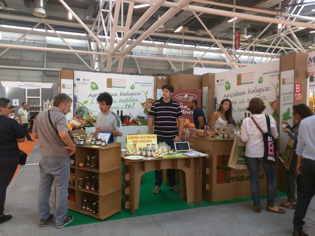 Terramica at the international exhibition of organic and natural products (SANA)